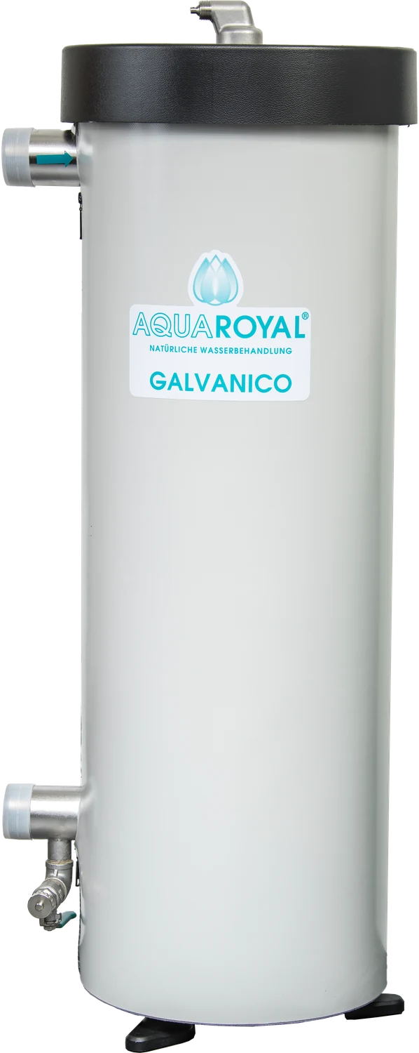 Aqua Royal Galvanico, freistehendes Gerät mit Edelstahlgehäuse